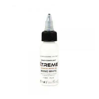 Tetovací barvy XTreme Ink - Mixing White 30ml