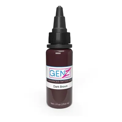 Tetovací barvy Intenze Gen-Z - Dark Brown 30ml