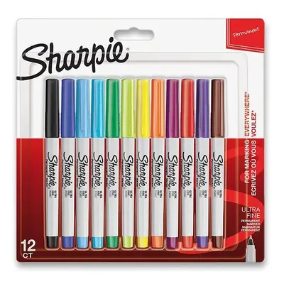 Sada 12ti fixek Sharpie UltraFine