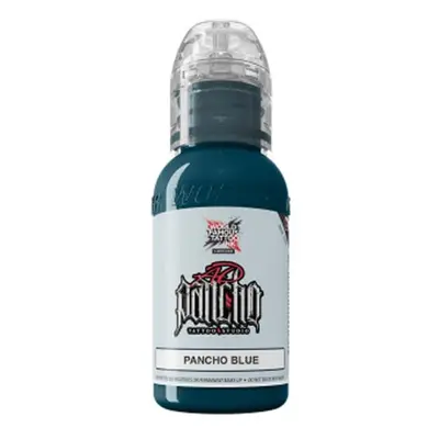 Tetovací barvy WORLD FAMOUS LIMITLESS - A.D. Pancho Blue - 30ML