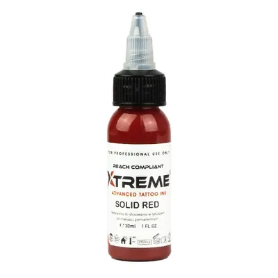 Tetovací barvy XTreme Ink - Solid Red 30ml