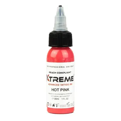 Tetovací barvy XTreme Ink - Hot Pink 30ml