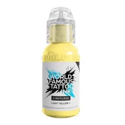 Tetovací barvy WORLD FAMOUS LIMITLESS - Light Yellow 1 - 30ml exp. 2/2025