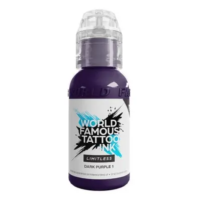 Tetovací barvy WORLD FAMOUS LIMITLESS - DARK PURPLE 1 V2 - 30ML