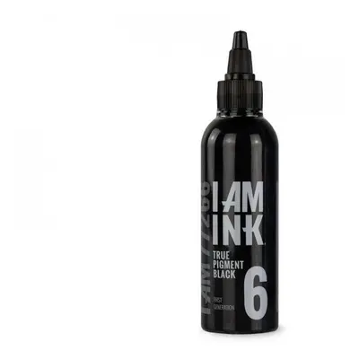 Tetovací barvy I AM INK I AM INK- First Generation 6 - True Pigment Black - 200ml