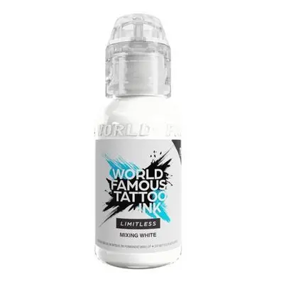 Tetovací barvy WORLD FAMOUS LIMITLESS - MIXING WHITE - 30ML