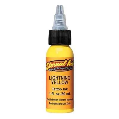 Tetovací barvy 40-LIGHTING YELLOW 30ml Eternal