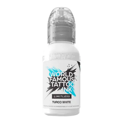 Tetovací barvy WORLD FAMOUS LIMITLESS - Turco White - 30ML