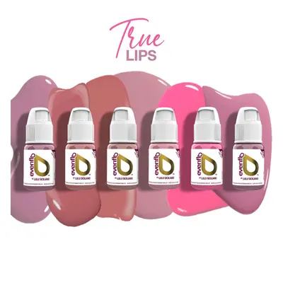 PERMA BLEND LUXE - Evenflo PMU Ink - True Lips Set 6 x 15ml