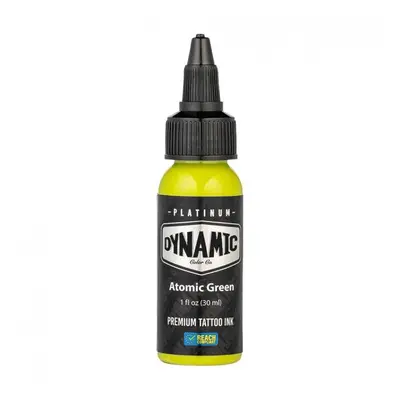 Tetovací barvy Dynamic Platinum Atomic Green 30ml