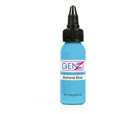 Tetovací barvy Intenze Gen-Z - Bahama Blue 30ml