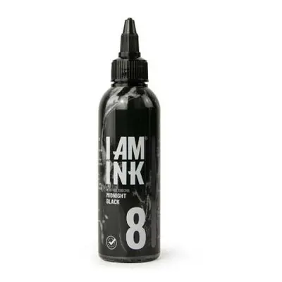 Tetovací barvy I AM INK I AM INK- Second Generation 8 -Midnight Black - 100ml