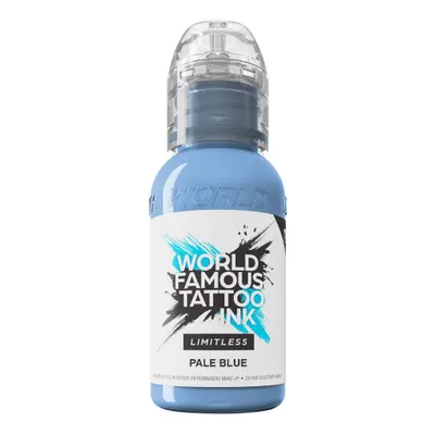 Tetovací barvy World Famous Limitless Tattoo Ink - Pale Blue 30 ml