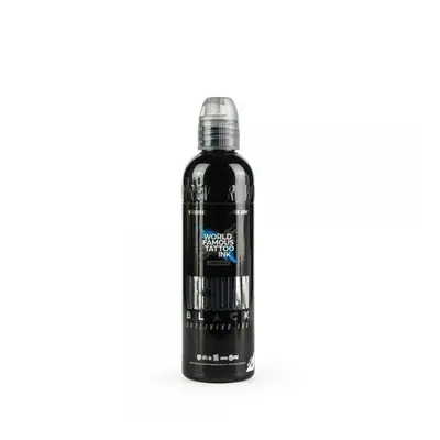 Tetovací barvy WORLD FAMOUS LIMITLESS - OBSIDIAN OUTLINING - 120ML