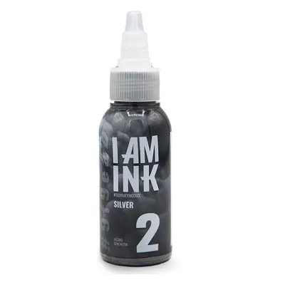 Tetovací barvy I AM INK I AM INK- Second Generation 2 - Silver - 50ml