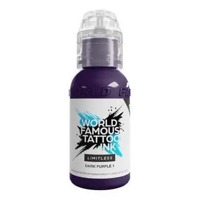 Tetovací barvy WORLD FAMOUS LIMITLESS - DARK PURPLE 1 - 30ML