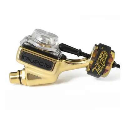 Tetovací strojek INKJECTA FLITE NANO ELITE TATTOO MACHINE POLISHED BRASS