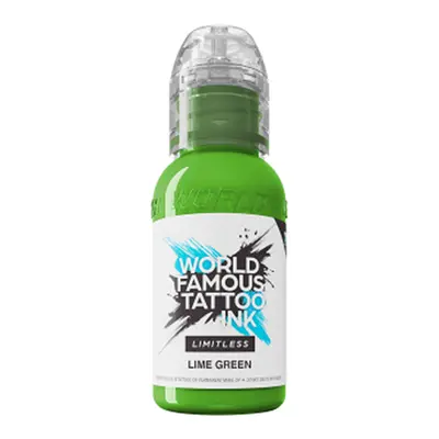 Tetovací barvy WORLD FAMOUS LIMITLESS - Lime Green - 30ML