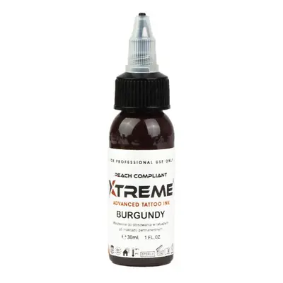 Tetovací barvy XTreme Ink - Burgundy 30ml