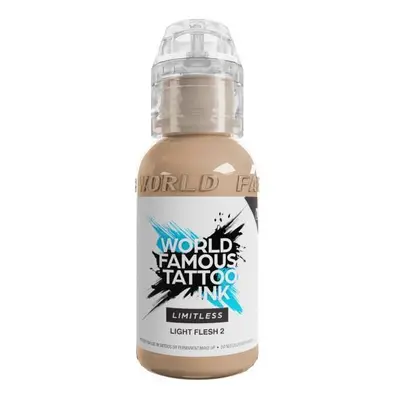 Tetovací barvy WORLD FAMOUS LIMITLESS - LIGHT FLESH 2 - 30ML