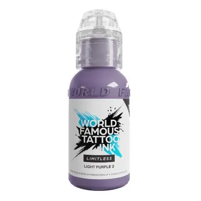 Tetovací barvy WORLD FAMOUS LIMITLESS - LIGHT PURPLE 3 - 30ML