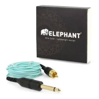 Elephant kabel Straight / rovný Kabel: Elephant rovný světle modrý