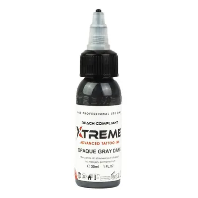 Tetovací barvy XTreme Ink - Opaque Gray Dark 30ml