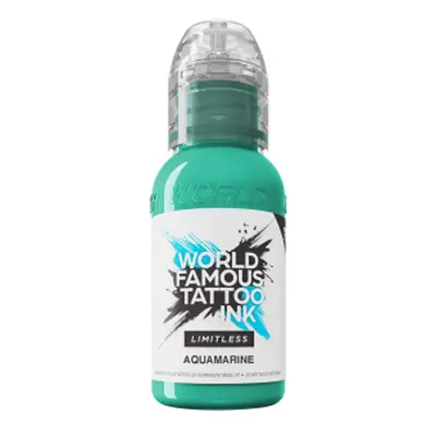 Tetovací barvy WORLD FAMOUS LIMITLESS - Aquamarine - 30ML