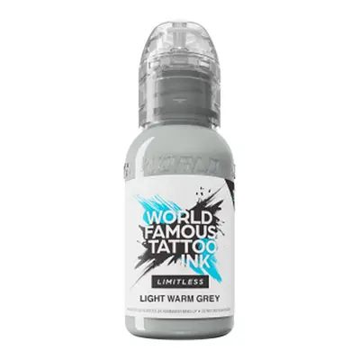 Tetovací barvy WORLD FAMOUS LIMITLESS - LIGHT WARM GREY - 30ML