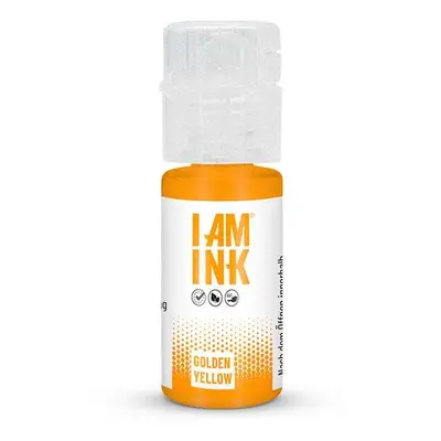 Tetovací barvy I AM INK - Golden Yellow 10ml