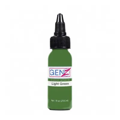 Tetovací barvy Intenze Gen-Z - Light Green 30ml