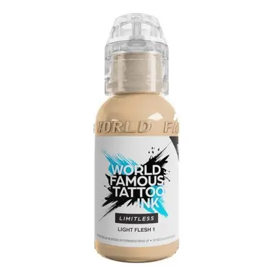 Tetovací barvy WORLD FAMOUS LIMITLESS - LIGHT FLESH 1 V2 - 30ML