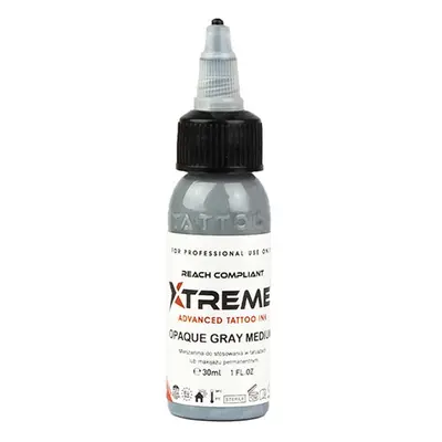 Tetovací barvy XTreme Ink - Opaque Gray Medium 30ml