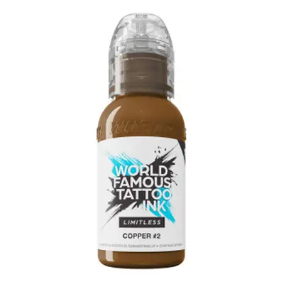 Tetovací barvy WORLD FAMOUS LIMITLESS - Copper 2 - 30ML