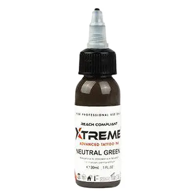 Tetovací barvy XTreme Ink - Neutral Green 30ml