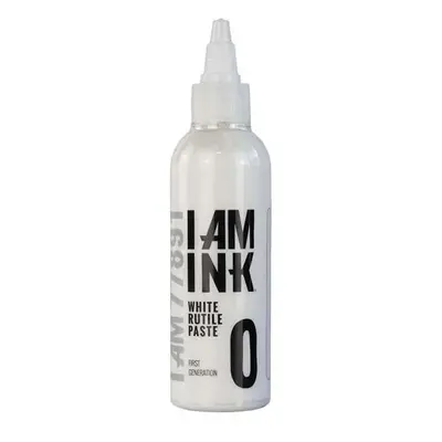 Tetovací barvy I AM INK White Rutile Paste 200ml