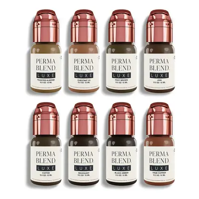 PERMA BLEND LUXE - Brow Chicka Wow Wow Brow Set 8 x 15 ml