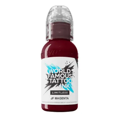 Tetovací barvy WORLD FAMOUS LIMITLESS - JF Magenta - 30ML