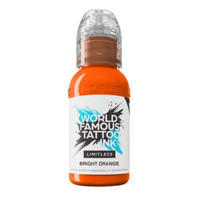 Tetovací barvy WORLD FAMOUS LIMITLESS - Bright Orange - 30ML