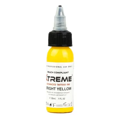 Tetovací barvy XTreme Ink - Bright Yellow 30ml