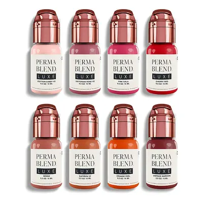 PERMA BLEND LUXE - Pucker-Up Buttercup Lip Set - 8 x 15 ml