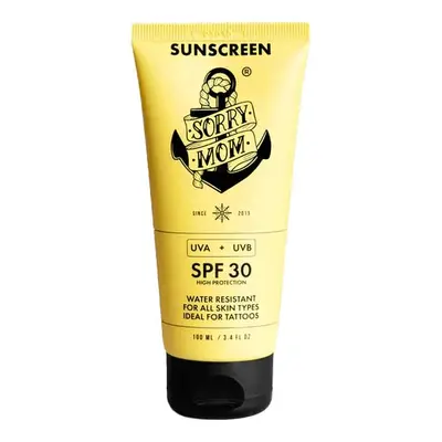 Opalovací krém na tetování - Sorry mom TATTOO SUNSCREEN 100ml