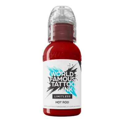 Tetovací barvy WORLD FAMOUS LIMITLESS - Hot Red - 30ML