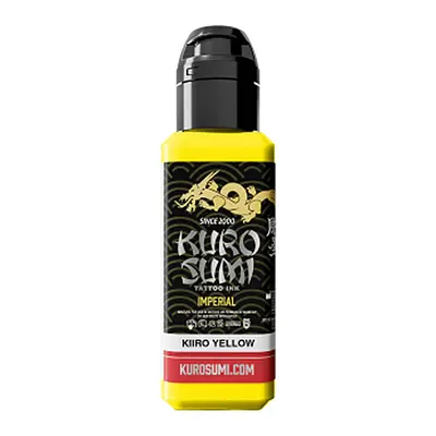 Tetovací barvy Kuro Sumi Imperial Kiiro Yellow 44 ml