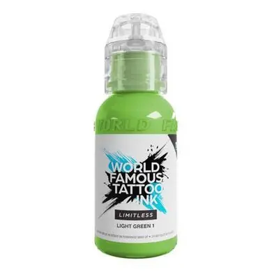 Tetovací barvy WORLD FAMOUS LIMITLESS - LIGHT GREEN 1 V2 - 30ML