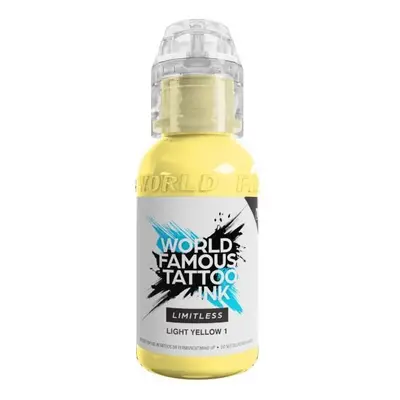 Tetovací barvy WORLD FAMOUS LIMITLESS - LIGHT YELLOW 1 - 30ML