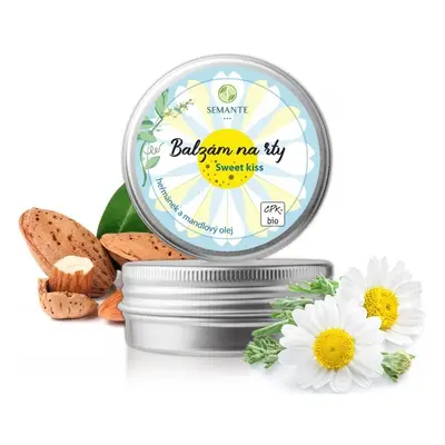 Naturalis Ochranný balzám na rty s heřmánkem (Sweet kiss) BIO Semante - 30 ml