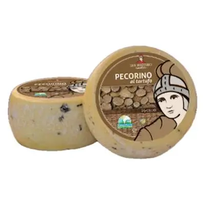 Formaggeria Toscana Ovčí pecorino s lanýžem Hmotnost: 450g