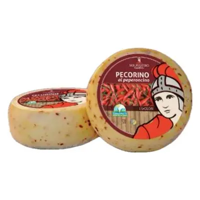 Formaggeria Toscana Ovčí pecorino s chilli Hmotnost: 500g