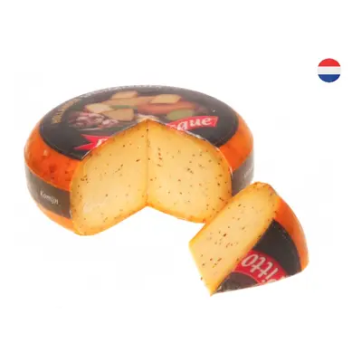 Pittoresque Kravská gouda s římským kmínem Hmotnost: 1kg